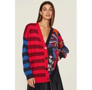 Farm Rio Vintage Forest Cardigan - Size XS